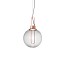 Orb ø40 Pendant - Globe Smoked PMMA
