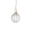 Orb ø40 Pendant - Globe Smoked PMMA