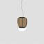 Faro Large Suspension Lamp With Matt Black Frame