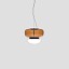 Faro Small Suspension Lamp With Matt Black Frame