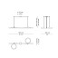 Mood T-4062R Suspension Lamp - Recessed Canopy