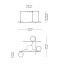 Mood T-4063S Suspension Lamp - Surface Canopy
