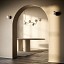 Stone Lamp Wall