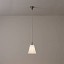 Antique Brass Pleat Pendant