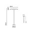 Ginger B 32/65 Outdoor Floor Lamp - Ground Buried