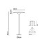 Ginger B 32/65 Outdoor Floor Lamp - Fixed