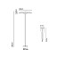 Ginger B 32/88 Outdoor Floor Lamp - Ground Buried