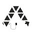 Nanoleaf Shapes Black Triangles 9 Pack Touch Enabled