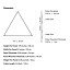 Nanoleaf Shapes Black Triangles 9 Pack Touch Enabled
