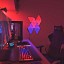 Nanoleaf Shapes Black Triangles 9 Pack Touch Enabled