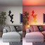 Nanoleaf Shapes Black Triangles 9 Pack Touch Enabled