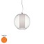 Bolla Ellisse ø50 Pendant - Cotton Fabric