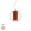 Bolla Ellisse ø50 Pendant - Pleated Ribbon Fabric