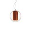 Bolla Ellisse ø50 Pendant - Pleated Ribbon Fabric