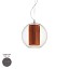 Bolla Ellisse ø50 Pendant - Pleated Ribbon Fabric