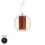 Bolla Ellisse ø50 Pendant - Pleated Ribbon Fabric