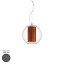 Bolla Ellisse ø40 Pendant - Pleated Ribbon Fabric