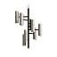 Black Note Chandelier - Matte Black