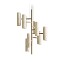 Black Note Chandelier - Matte Ivory