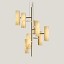 Black Note Chandelier - Matte Ivory