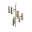 Black Note Chandelier - Matte Ivory