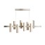 Black Note Keys Suspension - Matte Nickel