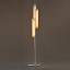Black Note Triplet Floor Lamp - Matte Nickel