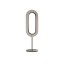 Lens Oval Table Lamp - Matte Nickel