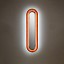 Lens Super Oval Wall Lamp - Matte Nickel