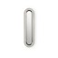 Lens Super Oval Wall Lamp - Matte Nickel