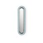 Lens Super Oval Wall Lamp - Matte Nickel