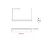 Estela Horizontal Short Suspension Lamp