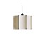 Kactos Suspension Lamp With Matte Black Canopy