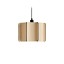 Kactos Suspension Lamp With Matte Black Canopy