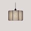 Kactos Suspension Lamp With Matte Black Canopy