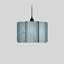 Kactos Suspension Lamp With Matte Black Canopy
