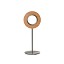 Lens Circular Table Lamp - Matte Nickel