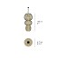 Totem Small Suspension Lamp
