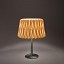 Lola Medium Table Lamp - Matte Nickel