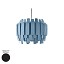 Maruja Suspension Lamp - Matt Black Canopy