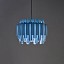 Maruja Suspension Lamp - Matt Nickel Canopy
