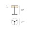 Thesis Table Lamp - Matte Nickel