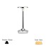 Bon Jour Unplugged Table Lamp - Chrome