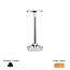 Bon Jour Unplugged Table Lamp - Chrome