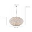 Coral Seaurchin Large Pendant