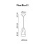 Pleat Box 13 Pendant