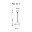 Pleat Box 24 Pendant