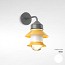 Santorini Fixed Stem Outdoor Wall Lamp