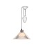 Conical Prismatic Rise And Fall Pendant
