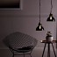 Glass York Large Pendant With Clear Glass